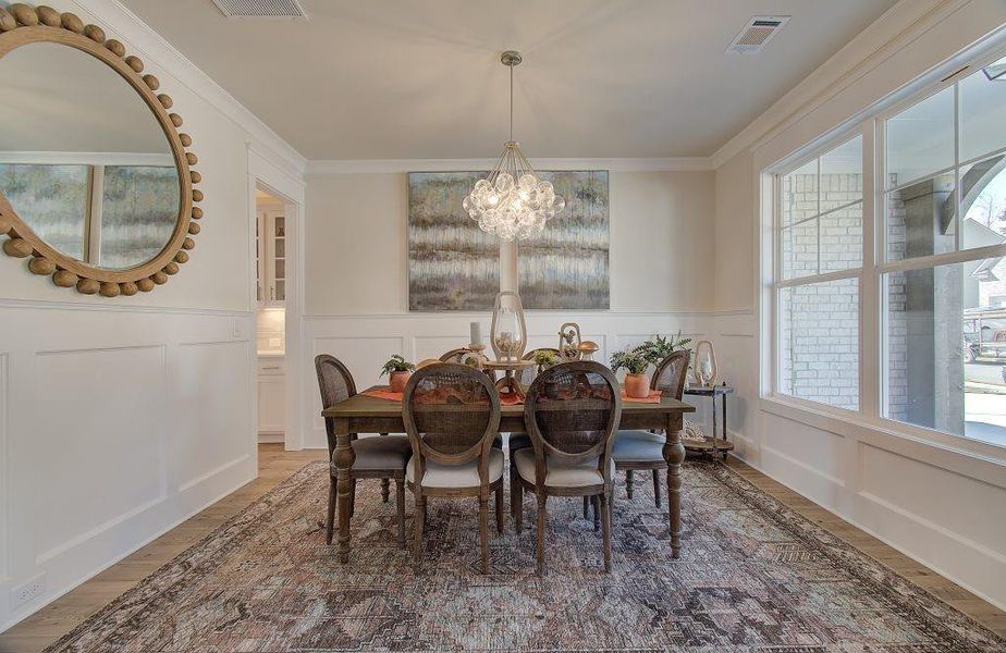 Furnished interior view inside a new home in Pinecrest Ridge, Dacula (Image 8).