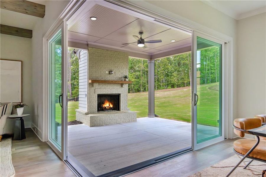 Furnished interior view inside a new home in , Acworth (Image 10). Furnished interior view inside a new home in , Acworth (Image 10).