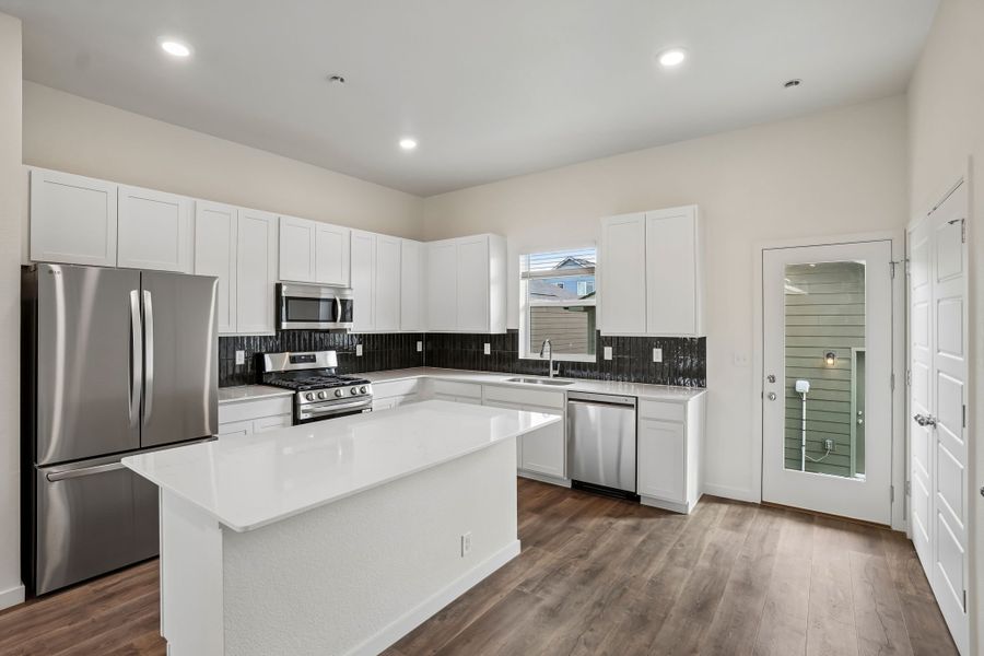 Furnished interior view inside a new home in Liberty Draw, Evans (Image 14).