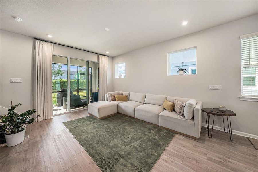 Furnished interior view inside a new home in , Wesley Chapel (Image 14). Furnished interior view inside a new home in , Wesley Chapel (Image 14).