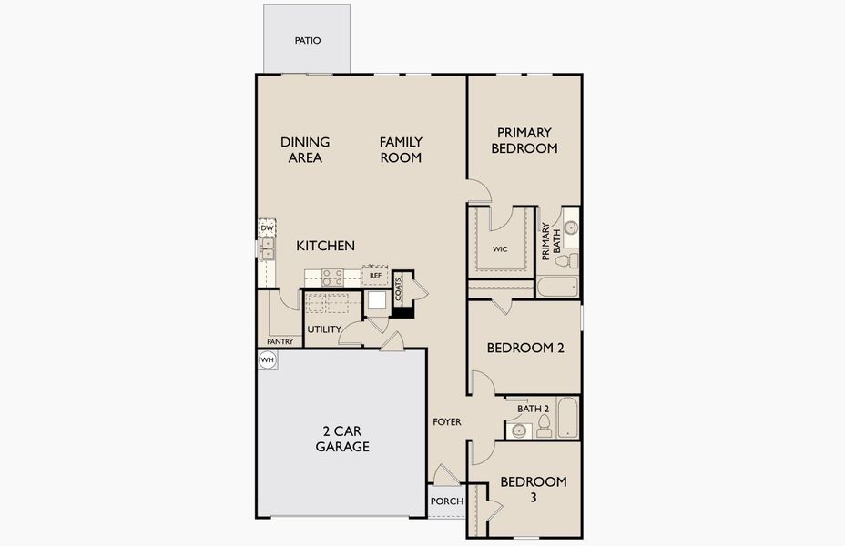 2D floor plan layout for the Polaris by Starlight Homes in Cattleman's Crossing, Fort Worth, TX (Image 3). 2D floor plan layout for the Polaris by Starlight Homes in Cattleman's Crossing, Fort Worth, TX (Image 3).