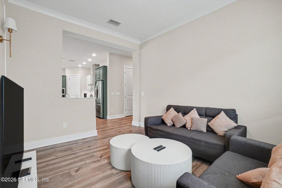 Furnished interior view inside a new home in , St. Augustine (Image 8).