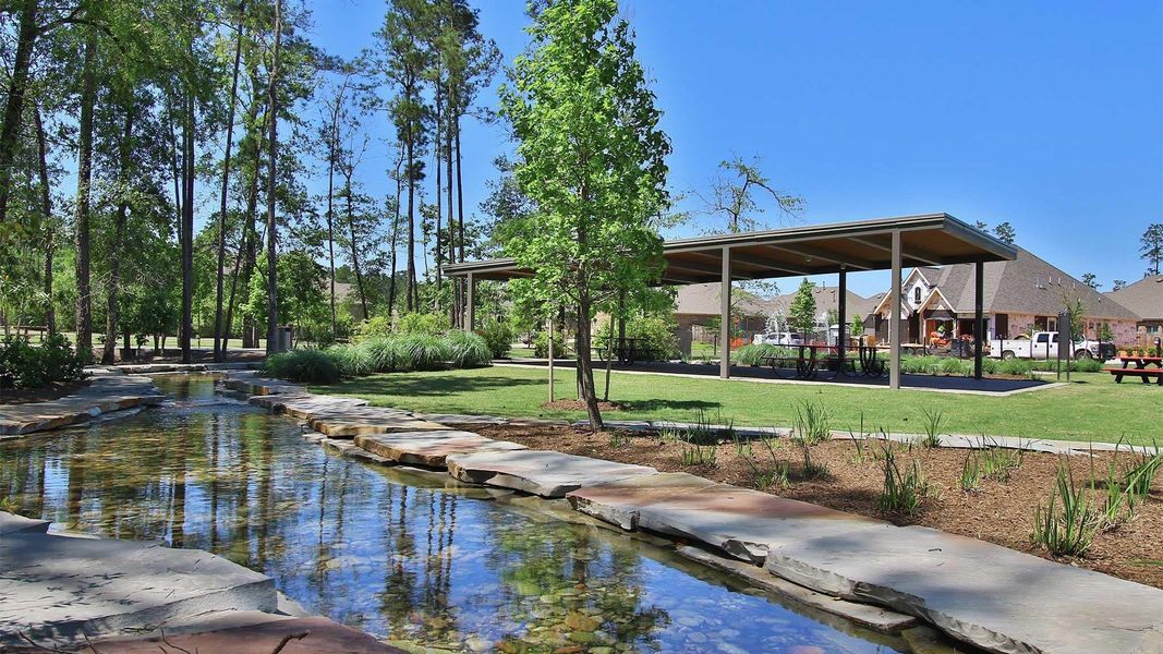 Community amenities in Grand Central Park, Conroe (Image 17). Community amenities in Grand Central Park, Conroe (Image 17).
