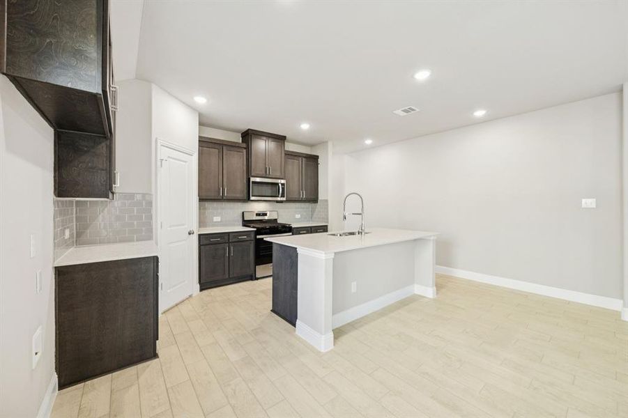 Furnished interior view inside a new home in Sicily, Princeton (Image 6).