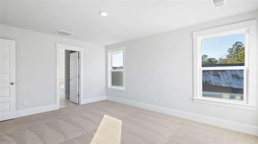 Spacious, unfurnished interior of a new home in Sherwood Manor, South Fulton (Image 17). Spacious, unfurnished interior of a new home in Sherwood Manor, South Fulton (Image 17).