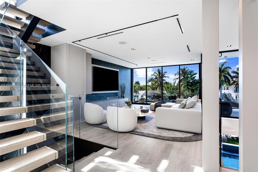 Furnished interior view inside a new home in , North Miami (Image 3).