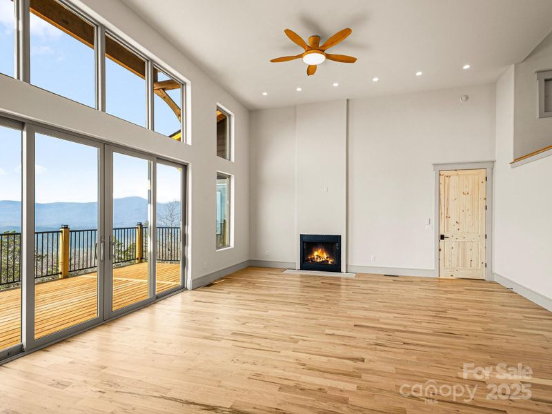 Extra tall ceilings and 8' tall doors