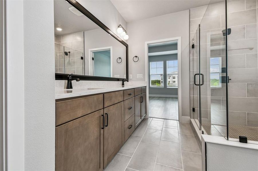 Furnished interior view inside a new home in , Sarasota (Image 8).