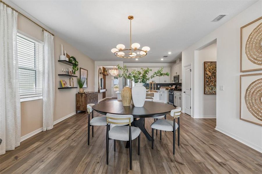 Furnished interior view inside a new home in Coasterra, Palmetto (Image 11).
