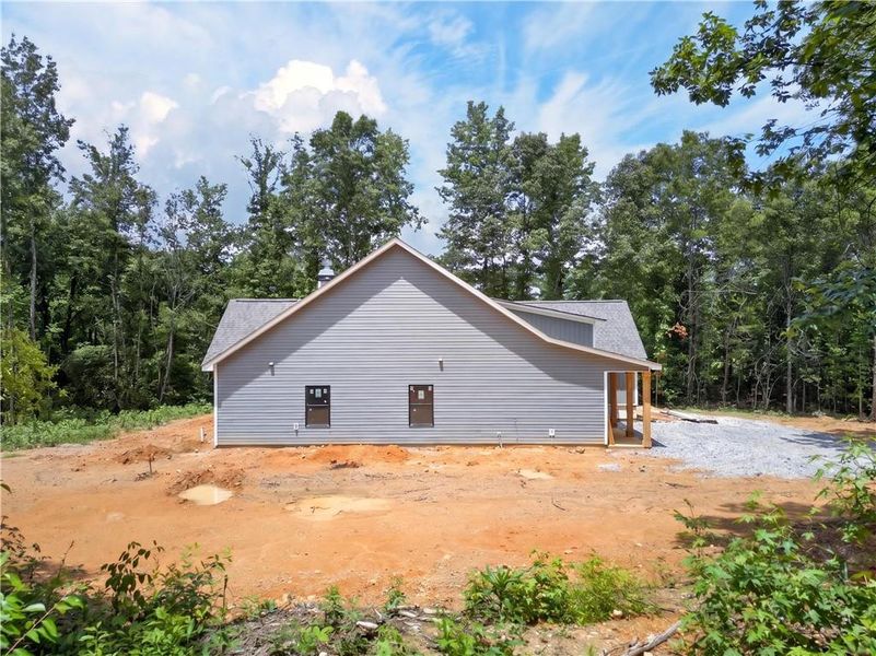 In-progress construction of a new home in , Silver Creek, GA (Image 32).