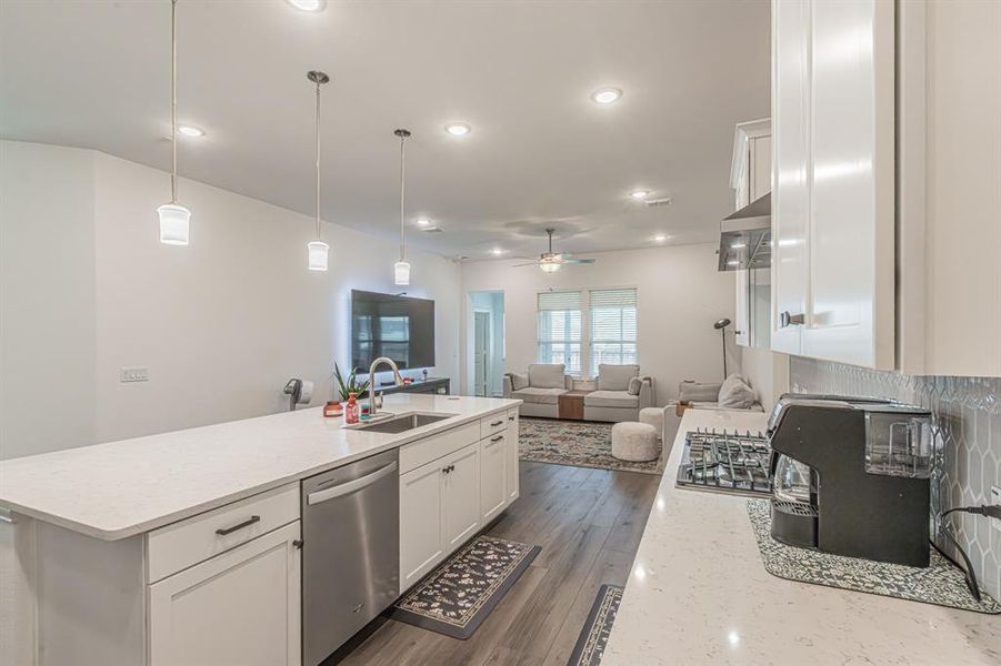 Furnished interior view inside a new home in Westside Preserve, Midlothian (Image 37).