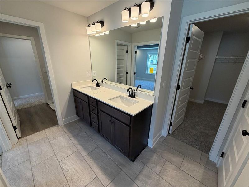 Furnished interior view inside a new home in Millstone at Mundy Mill, Gainesville (Image 10).