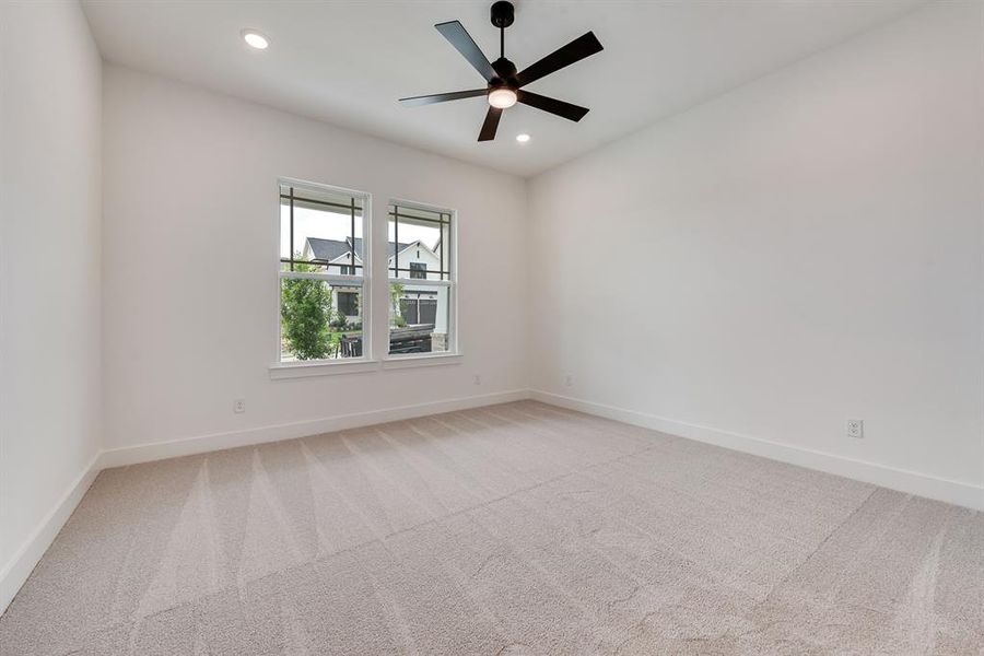 Spacious, unfurnished interior of a new home in Fields - 40' Lots, Frisco (Image 19). Spacious, unfurnished interior of a new home in Fields - 40' Lots, Frisco (Image 19).