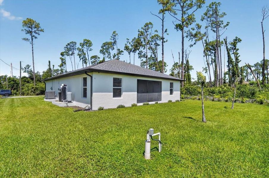 Exterior details and patio area of a home in , North Port (Image 4). Exterior details and patio area of a home in , North Port (Image 4).