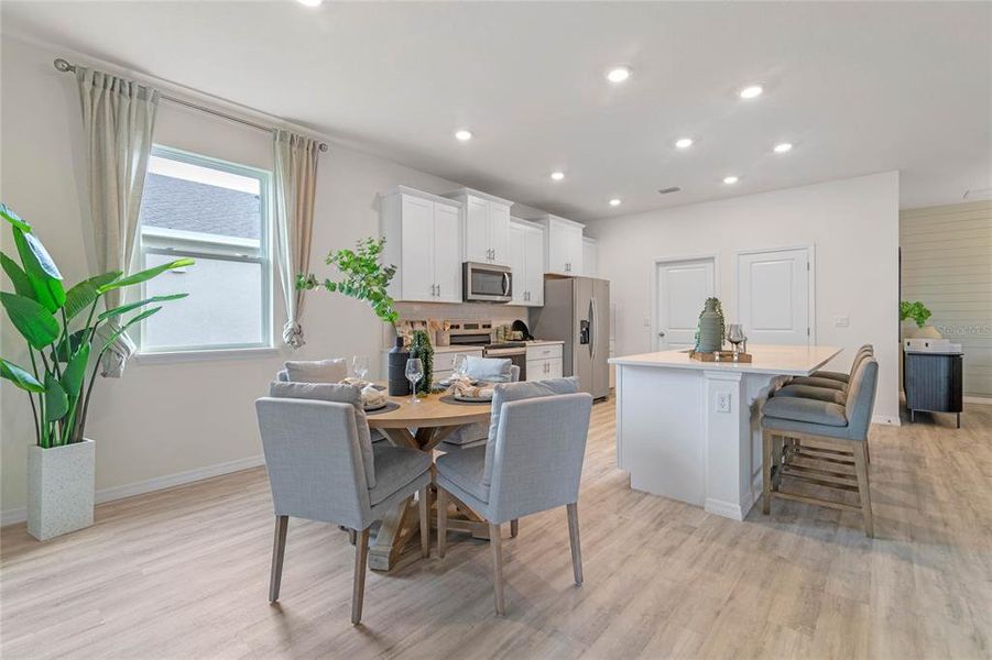Furnished interior view inside a new home in Archers Mill, Ormond Beach (Image 39).