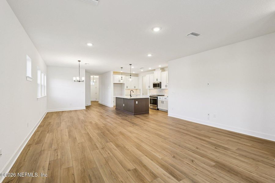 Spacious, unfurnished interior of a new home in Brookside at Shearwater, St. Augustine (Image 32).