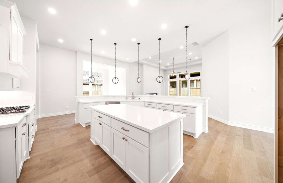 Representative furnished interior of a home built from the 3049AU by Ravenna Homes in Audubon 60′, Magnolia (Image 12).