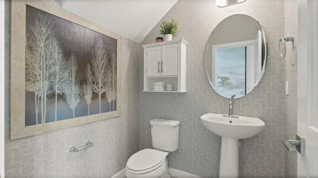 Furnished interior view inside a new home in Liberty Trace, Haines City (Image 4).