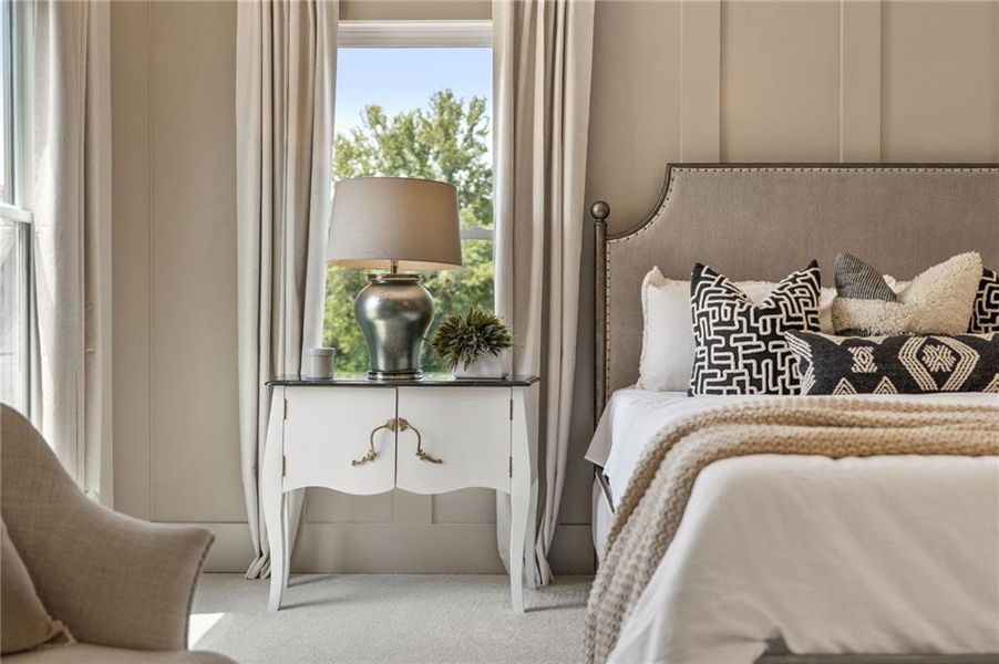 Furnished interior view inside a new home in The Tillery, Marietta (Image 36).