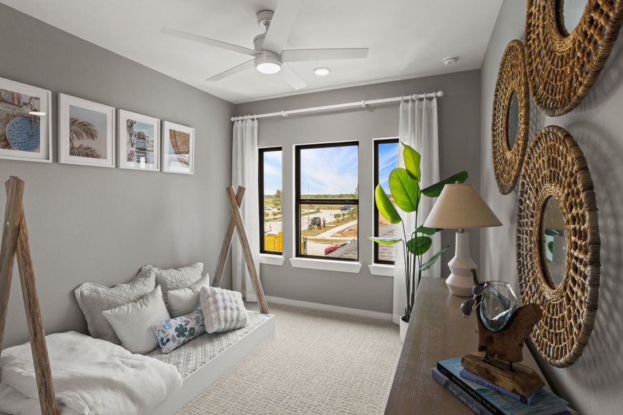 Furnished interior view inside a new home in Jubilee 45', 50', 70', Hockley (Image 14).
