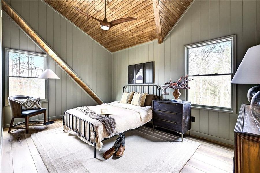 Furnished interior view inside a new home in , Ellijay (Image 18).