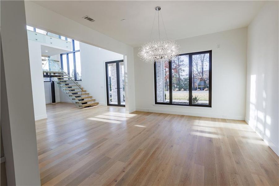 Spacious, unfurnished interior of a new home in , Suwanee (Image 74).