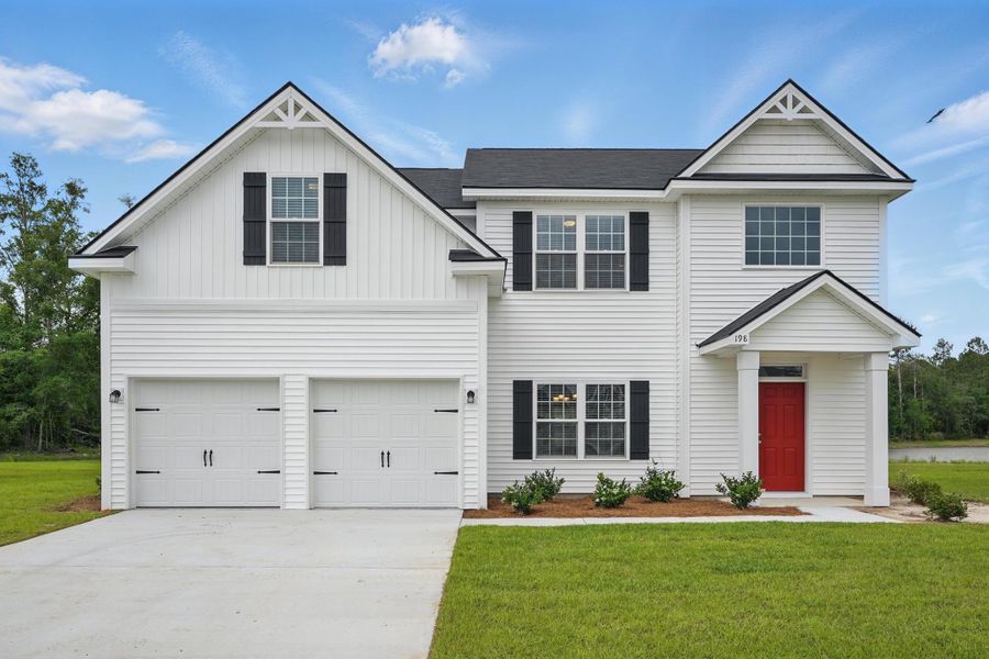Representative exterior photo of a completed home built from the The Screven - Covenant by RTS Homes in Doctor's Creek, Ludowici, GA (Image 26).