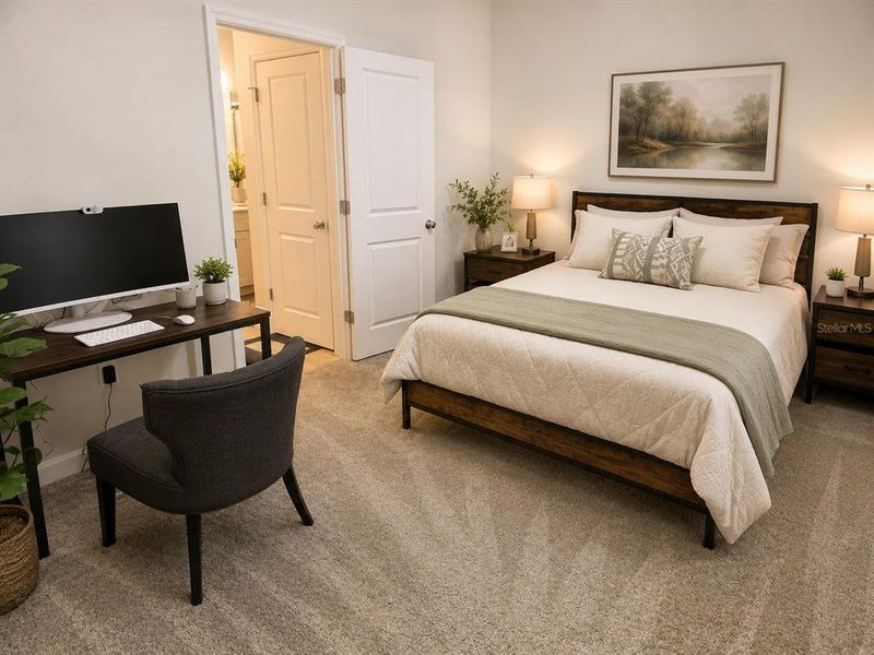 Furnished interior view inside a new home in , Kissimmee (Image 6).