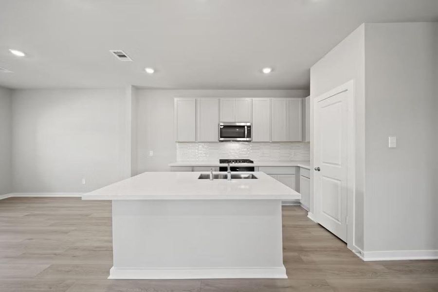 Furnished interior view inside a new home in Creekhaven, Rosharon (Image 3).