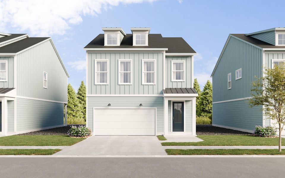 Representative exterior photo of a completed home built from the Lilac by Empire Homes in Chastain, Ooltewah, TN (Image 20).