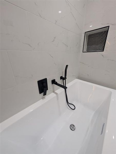 Close-up of interior finishes inside a home in , Dallas (Image 7).