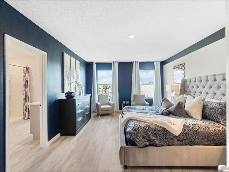 Furnished interior view inside a new home in Cascades, Davenport (Image 22).