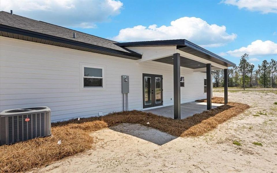 Exterior details and patio area of a home in , Live Oak (Image 29). Exterior details and patio area of a home in , Live Oak (Image 29).