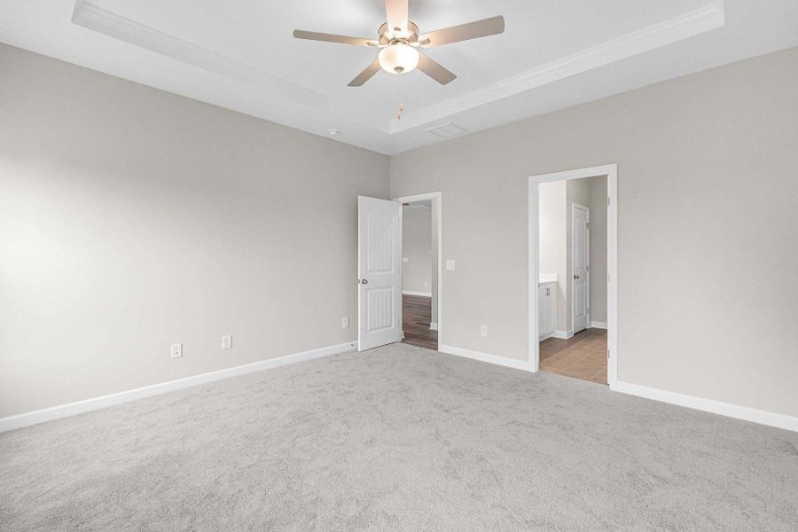 Representative unfurnished interior of a home built from the Dogwood by Caviness & Cates Communities in Maggie Way, Wendell (Image 123).