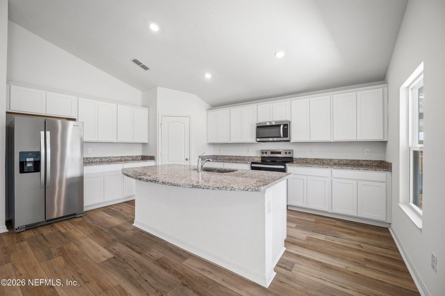 Furnished interior view inside a new home in Westport Landing, Jacksonville (Image 9).