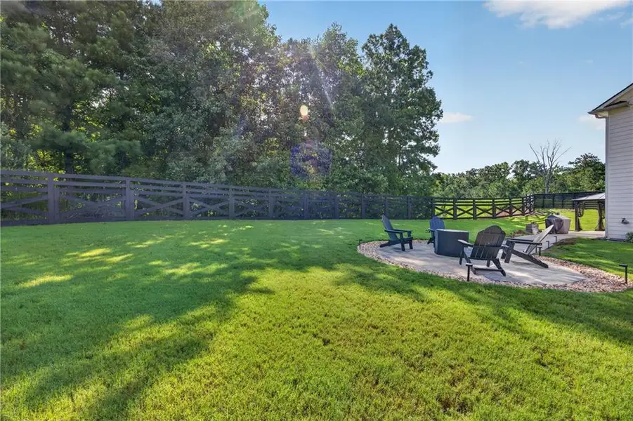Exterior details and patio area of a home in , Douglasville (Image 3).