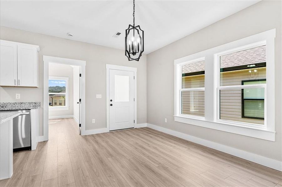 Spacious, unfurnished interior of a new home in , Dalton (Image 31).