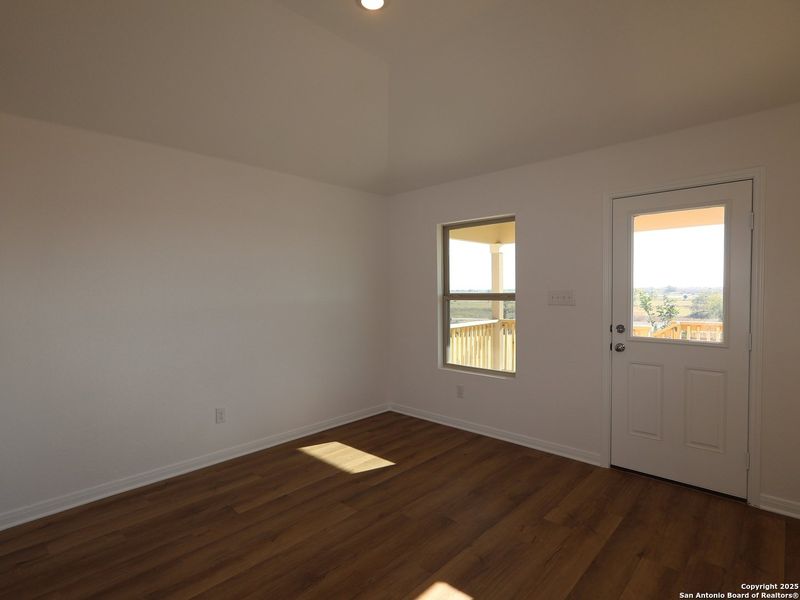 Spacious, unfurnished interior of a new home in Paloma Park, Converse (Image 17). Spacious, unfurnished interior of a new home in Paloma Park, Converse (Image 17).