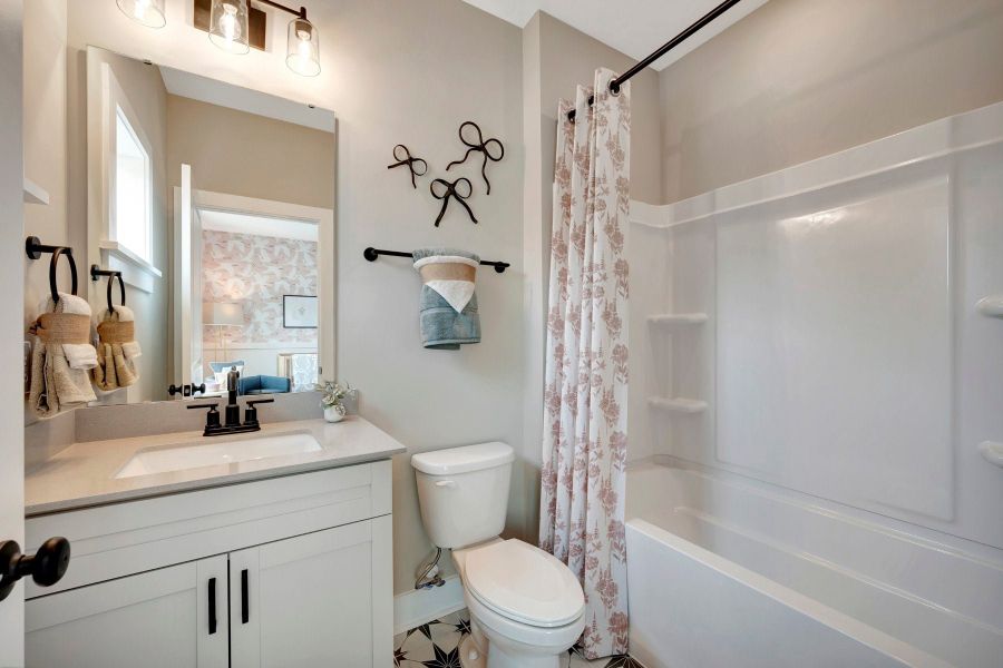 Representative furnished interior of a home built from the Alexander by Beazer Homes in Friendship Village, Apex (Image 17). Representative furnished interior of a home built from the Alexander by Beazer Homes in Friendship Village, Apex (Image 17).