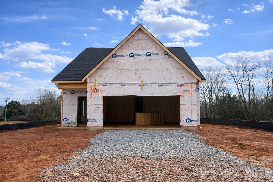 In-progress construction of a new home in , Statesville, NC (Image 6).