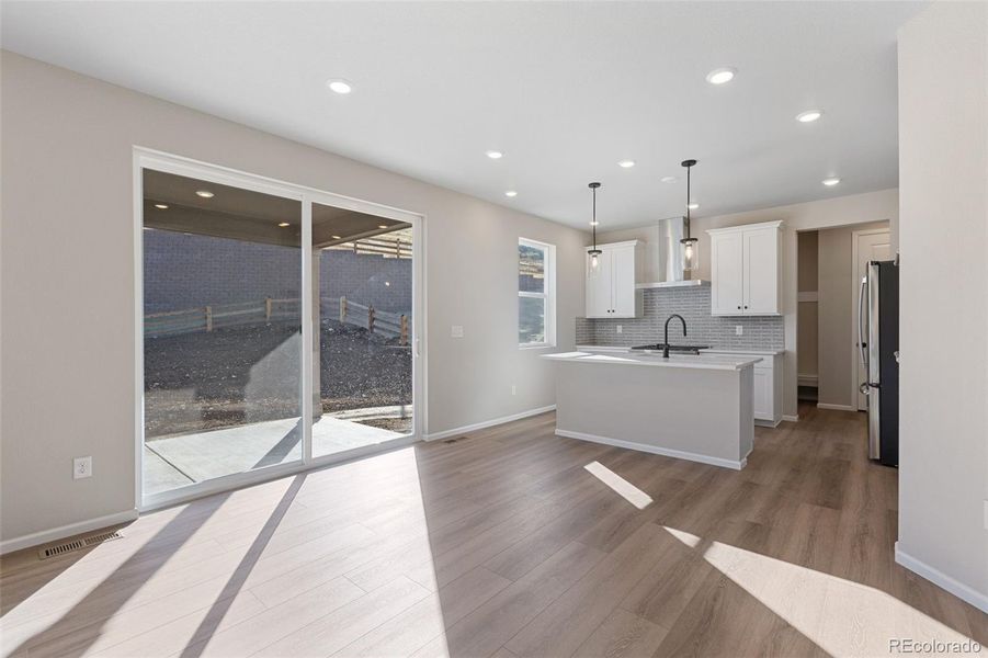 Spacious, unfurnished interior of a new home in The Manors Collection at Golden Overlook, Golden (Image 10).