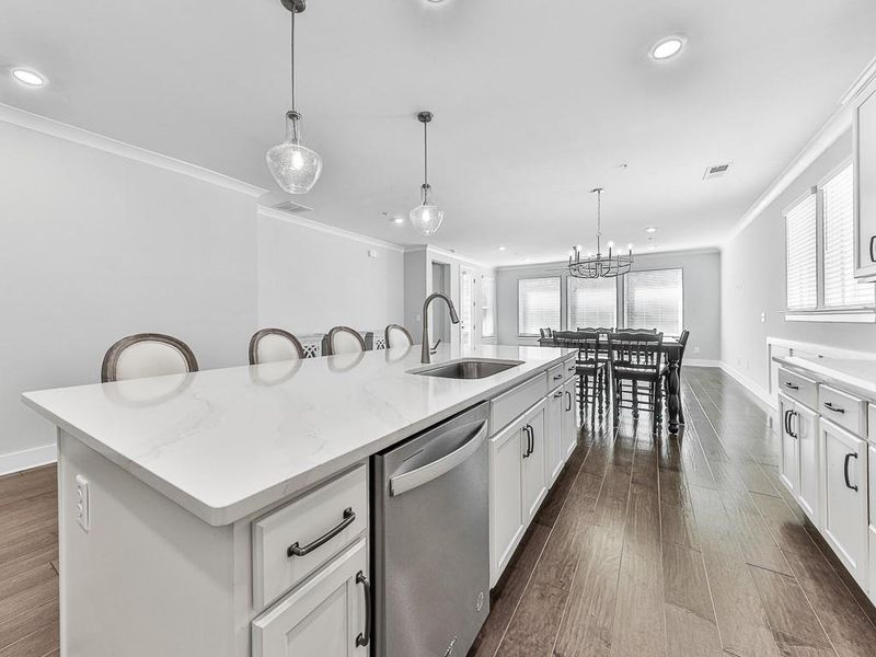 Furnished interior view inside a new home in Glenhaven at Ridgewalk, Woodstock (Image 13).