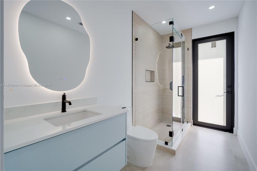 Furnished interior view inside a new home in , Miami (Image 13). Furnished interior view inside a new home in , Miami (Image 13).