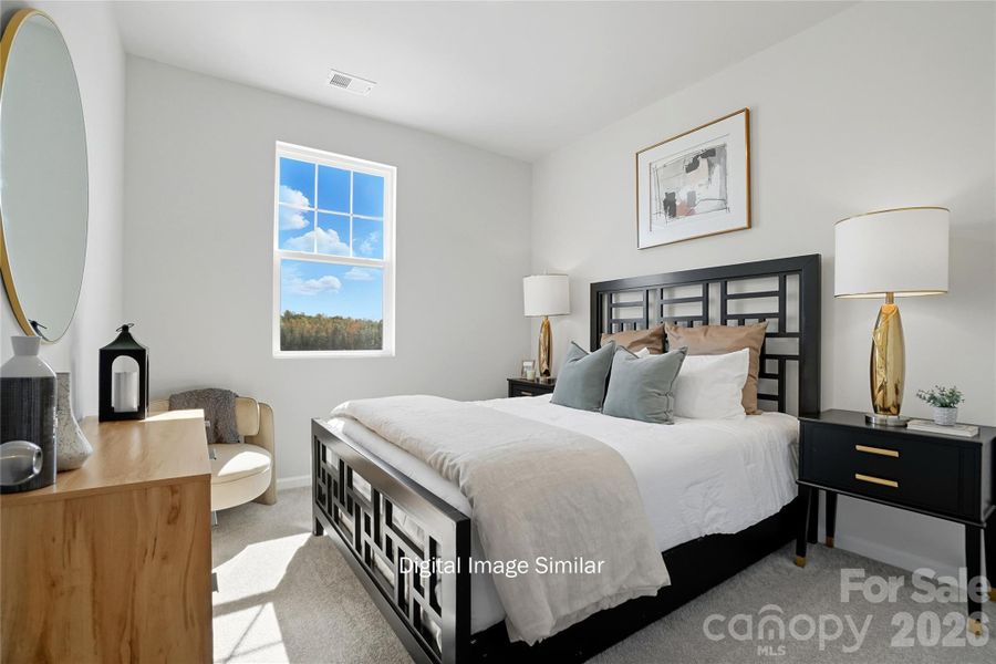 Furnished interior view inside a new home in Bratton Pointe, Rock Hill (Image 12).