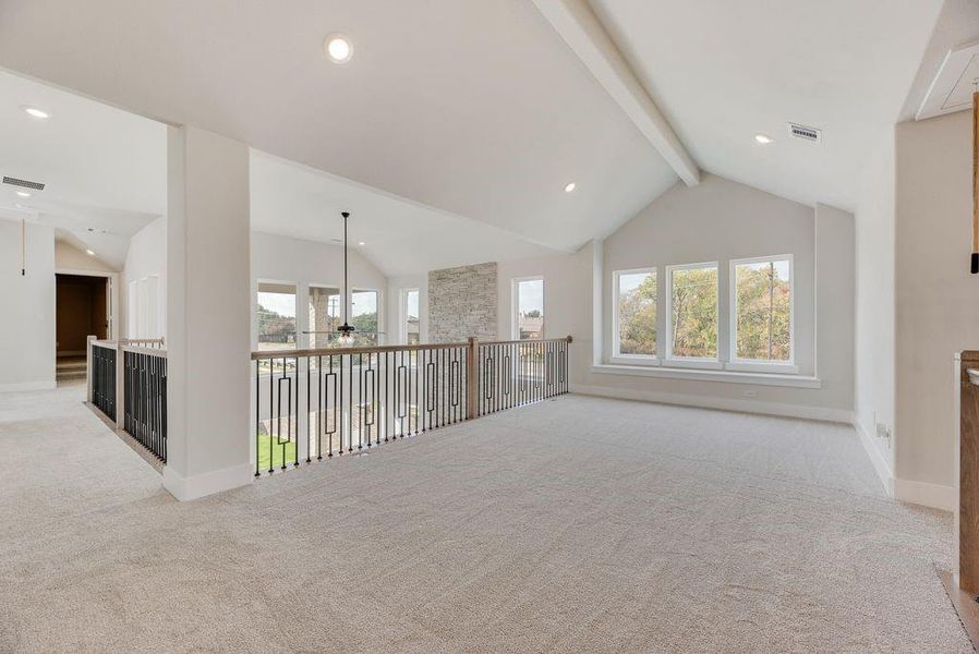 Spacious, unfurnished interior of a new home in Lake Forest, McKinney (Image 34). Spacious, unfurnished interior of a new home in Lake Forest, McKinney (Image 34).