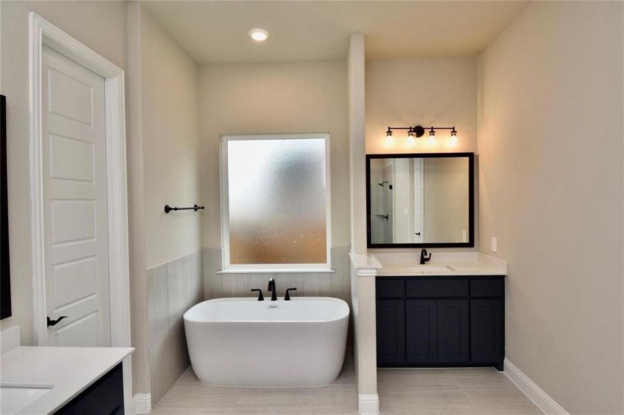 Furnished interior view inside a new home in , Prosper (Image 12).