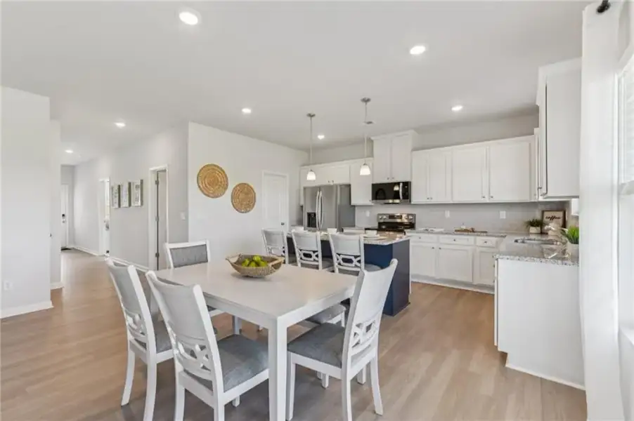 Furnished interior view inside a new home in The Hills at Cedar Creek, Winder (Image 29).