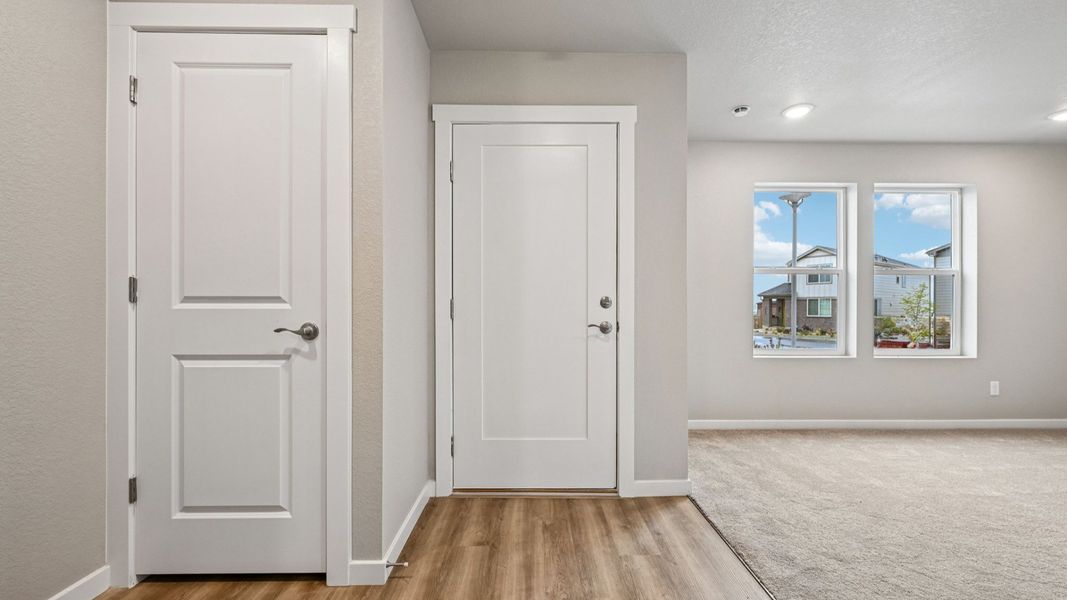 Furnished interior view inside a new home in Windler Townhomes, Aurora (Image 20).