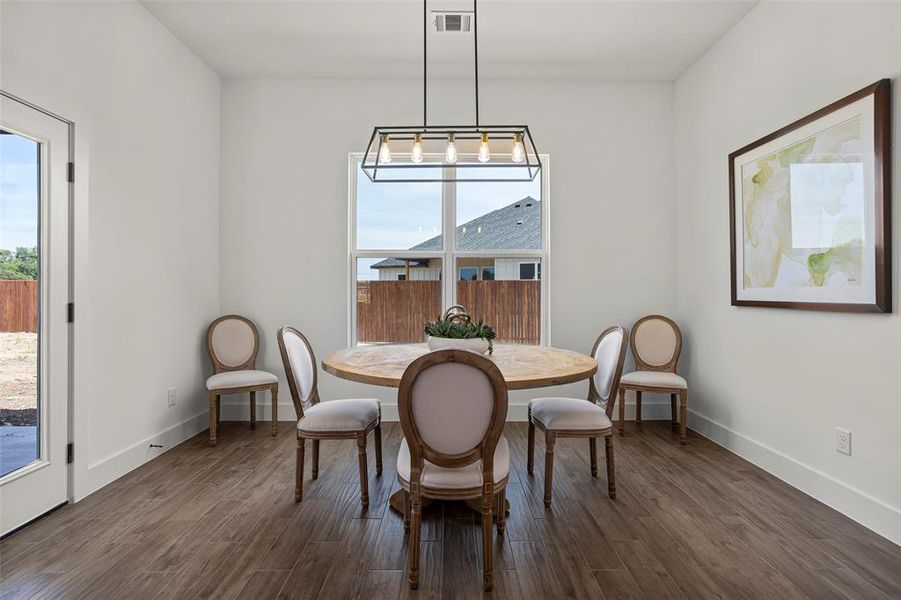 Furnished interior view inside a new home in , Godley (Image 10).