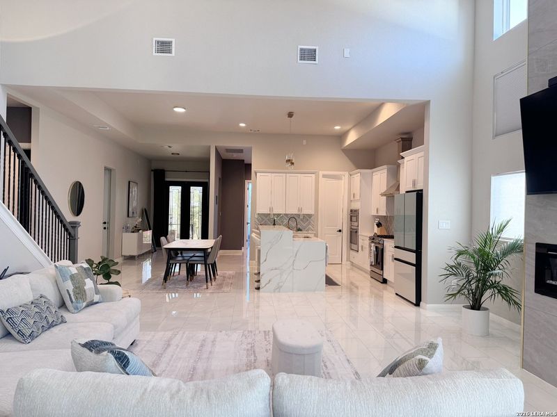 Furnished interior view inside a new home in , San Antonio (Image 13).